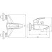 Ferro Metalia 57 bateria wannowa ścienna 57020/1,0