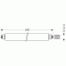 Hansgrohe Elastyczne przyłącze 600 mm DN20 58191000