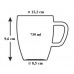BANQUET Kubek na zupę Retro Coffee 730 ml assorted 60JG1724