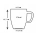 BANQUET Kubek Coffee collection 3 assorted 60KRSCD0074