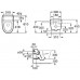 Roca Khroma miska WC podwieszana, Maxi Clean A34665700M