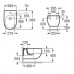 ROCA MERIDIAN-N Bidet wiszący A357245000