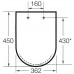 Roca Meridian deska WC Duroplast A8012A0004