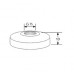 KLUDI Rozeta zaworu 10 mm G 1/2, 82027305-00