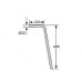 KLUDI podłogowa rura odpływu 90° DN 32 chrom 84500805-00