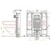 ALCAPLAST Sádromodul Podtynkowy system instalacyjny do suchej zabudowy A101/1300H