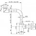 ALCAPLAST Syfon umywalkowy O32 DESIGN metalowy, małogabarytowy A403