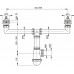 ALCAPLAST Syfon zlewu dwukomorowego sitka nierdzewne O70 A449 O50/40