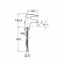 ROCA Esmai jednouchwytowa bateria bidetowa sztorcowa - chrom 7.5A61.3.1C0.0