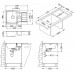 ALVEUS LINE 70 Maxim Zlewozmywak stalowy, 795 x 505 mm, F/S 1085960