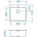 ALVEUS PURE 70 Zlewozmywak stalowy, 565 x 525 mm 1122385