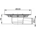 ALCAPLAST Korpus wpustu O50 poziomy APV1000