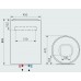 ARISTON LYDOS WIFI 100 V 1,8K EN EU Elektryczny pojemnościowy podgrzewacz wody, 95l, (1,8k