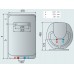 ARISTON SHAPE ECO EVO 50 V Elektryczny podgrzewacz wody, 1,8kW (3626073)