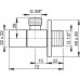 ALCAPLAST Zawór kątowy 1/2" × 3/8", czworokątny ARV002