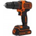Black & Decker BDCHD18KB Wiertarko-wkrętarka udarowa (40Nm/18V/2x1,5Ah), walizka