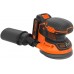 Black & Decker BDCROS18 Akumulatorowa szlifierka mimośrodowa (125mm/18V/1x1,5Ah), torba