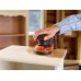 Black & Decker BDCROS18 Akumulatorowa szlifierka mimośrodowa (125mm/18V/1x1,5Ah), torba