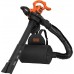 Black & Decker BEBLV260 Dmuchawa/odkurzacz/rozdrabniarka ogrodowa (2600W/315km/h)