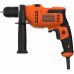 Black & Decker BEH200K Wkrętarka udarowa (500W/13mm), walizka