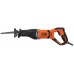 Black & Decker BES301 Piła szablasta (750W) z uchwytem do gałęzi i 2 listami piły