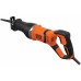 Black & Decker BES301 Piła szablasta (750W) z uchwytem do gałęzi i 2 listami piły