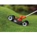 Black & Decker CM100 Podwozie jezdne, szerokość koszenia 38cm, Multi-Trimmer 3w1