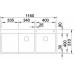 BLANCO CLARON 8 S-IF Stal polerowana prawa, korek auto., InFino, PushControl 521651