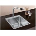 BLANCO Zlewozmywak ANDANO 400-IF/A Stal polerowana, korek auto., InFino PushControl 525244