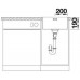 BLANCO Zlewozmywak ANDANO 400-IF/A Stal polerowana, korek auto., InFino PushControl 525244