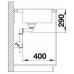BLANCO Zlewozmywak ANDANO 400-IF/A Stal polerowana, korek auto., InFino PushControl 525244