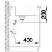 BLANCO Zlewozmywak ANDANO 700-IF/A Stal polerowana, korek auto., InFino, PushControl 52524