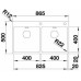 BLANCO Andano 400/400-IF/A Stal polerowana 525249