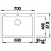 BLANCO PLEON 8 Silgranit PuraDur Beton, InFino 525309