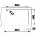 BLANCO PLEON 8 Silgranit PuraDur Beton, InFino 525309
