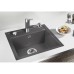 BLANCO DALAGO 5 Zlewozmywak Silgranit, Czarny korek auto. 525872