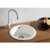 BLANCO RONDO Silgranit PuraDur Czarny 525959