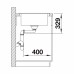 BLANCO SONA 5 S Silgranit PuraDur Czarny odwracalny 525972