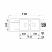 BLANCO SONA 8 S Silgranit PuraDur Czarny odwracalny 525979