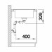 BLANCO SONA 8 S Silgranit PuraDur Czarny odwracalny 525979