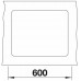 BLANCO SUBLINE 400-U Silgranit PuraDur Czarny, InFino 525990