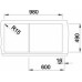 BLANCO Zenar Xl 6 S Silgranit Puradur Zlewozmywak 526058