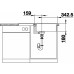BLANCO FAVUM XL 6 S Zlewozmywak Silgranit Czarny, odwracalny 526082
