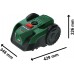 BOSCH VISIMOW18V-100 Kosiarka automatyczna, 1x 4,0Ah 06008E1000