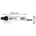 BOSCH GWS 9-125 S Szlifierka kątowa + Multi Wheel tarcza 0601396123