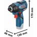 BOSCH GDR 12V-110 PROFESSIONAL Aku klucz udarowy, L-BOXX 06019E0003