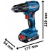 BOSCH GSB 185-LI Akumulatorowa wiertarko-wkrętarka udarowa 06019K3102