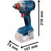 BOSCH GDX 18V-285 + GSR 185-LI + 2x 2,0 Ah +GAL 18V-20, PROFESSIONAL 06019N2123