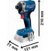 BOSCH PROFESSIONAL Zestaw 2 narzędzi 18 V: GSB + GDR + 2× 4,0Ah + GAL 0615A50069