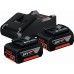 BOSCH GSR 18V-65 PROFESSIONAL Wiertarko-wkrętarka aku, Zestaw narzędzi 19części 0615A5007K
